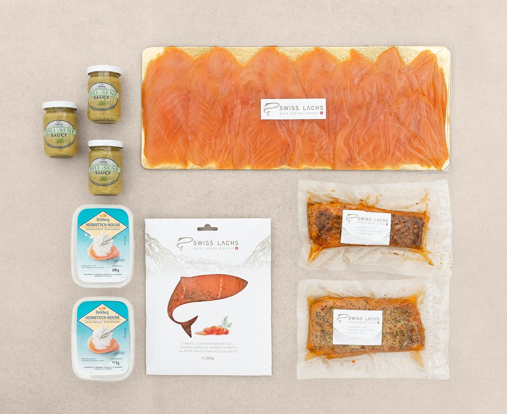 Set aperitivo: salmone affumicato per 8-10 persone